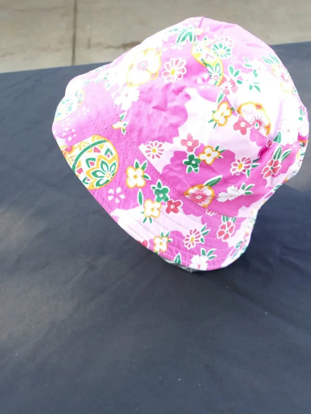 NWT Soft Pink Floral Bucket Hat KIDS